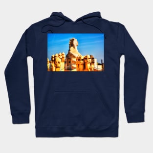 Casa Mila, Gaudi Chimneys Hoodie